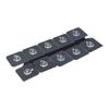 10Pcs Transparent Adhesive Wall Hook Plastic Non Trace Stickers Wall Screws Hanging Nails  Cabinet