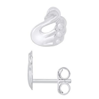 Earrings - LÉA &; ARTHUR - SWAN - 925 Silver - Stroller System - Children