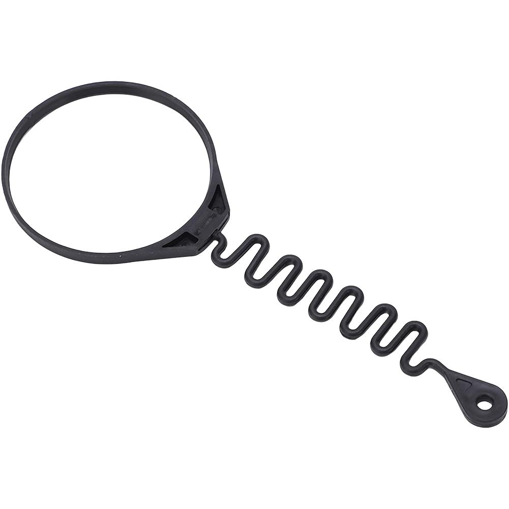 Fuel Tank Cap Cover Line Cable Wire with Ring Car Fuel Tank Cap Cover Line Cable 31336424 Black for Volvo S60 S80 S40 V40