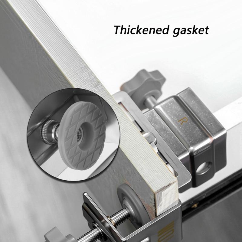 Strong Drawer Fixing Tool for Side Mount Installation Including Thick Plate & Movable Design Suitable for Easy Alignment