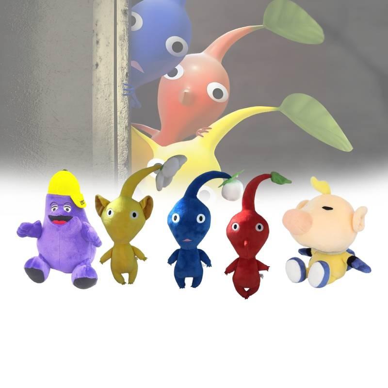 Plush Toys Pikmin Cute Cartoon Children Birthday Holiday Gift Throw Pillow Doll