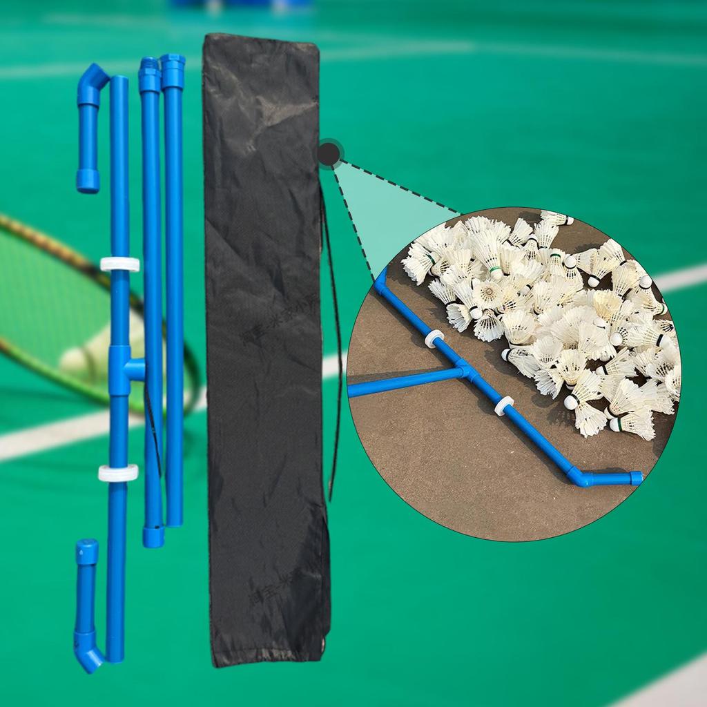Badminton Ball Collector Gatherer Tennis Sport Equipment Removable Sweeper Sweeping Machine for Outdoor Backyard Indoor Sports