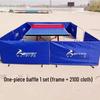 WEZHO Foldable Table Tennis Court Barrier Set