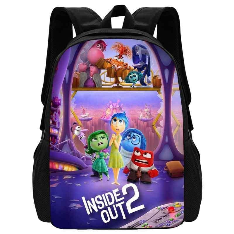 Adorable Cartoon Backpack For Kids Spacious Oxford Cloth School Bag For Grades 1-4