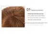 Real Hair Mannequin Head for Hairdressing, Braiding, Updos, and Makeup Practice
