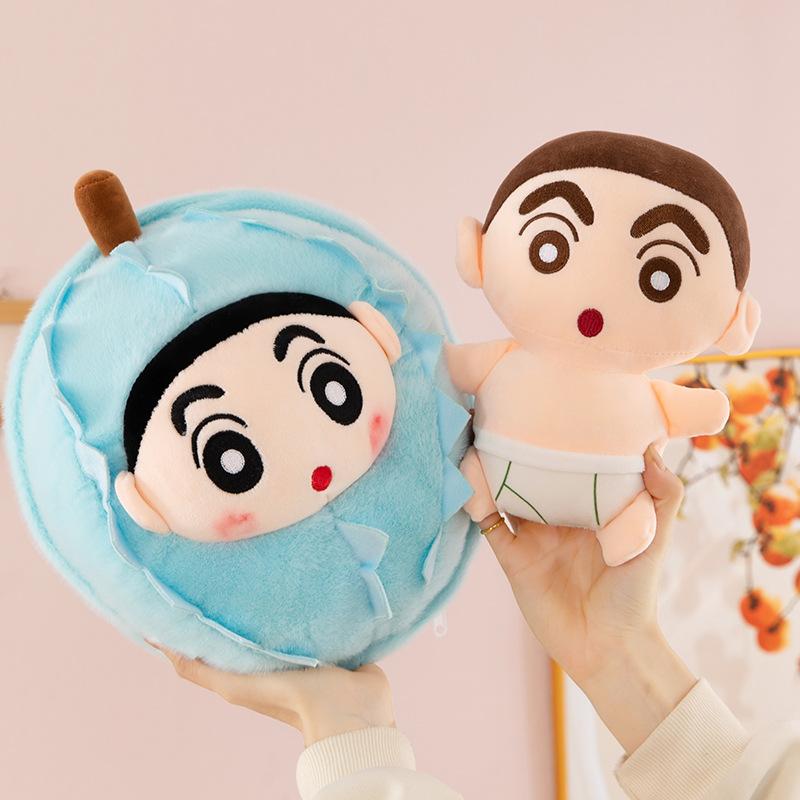 Durian Xiaoxin Plush Toy Durian Transforms Into Crayon Xiaoxin Doll Doll Grab Machine Gift Exchange