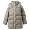 Sancai 2025 Winter Hooded Waterproof Mid-length Goose Down Jacket
