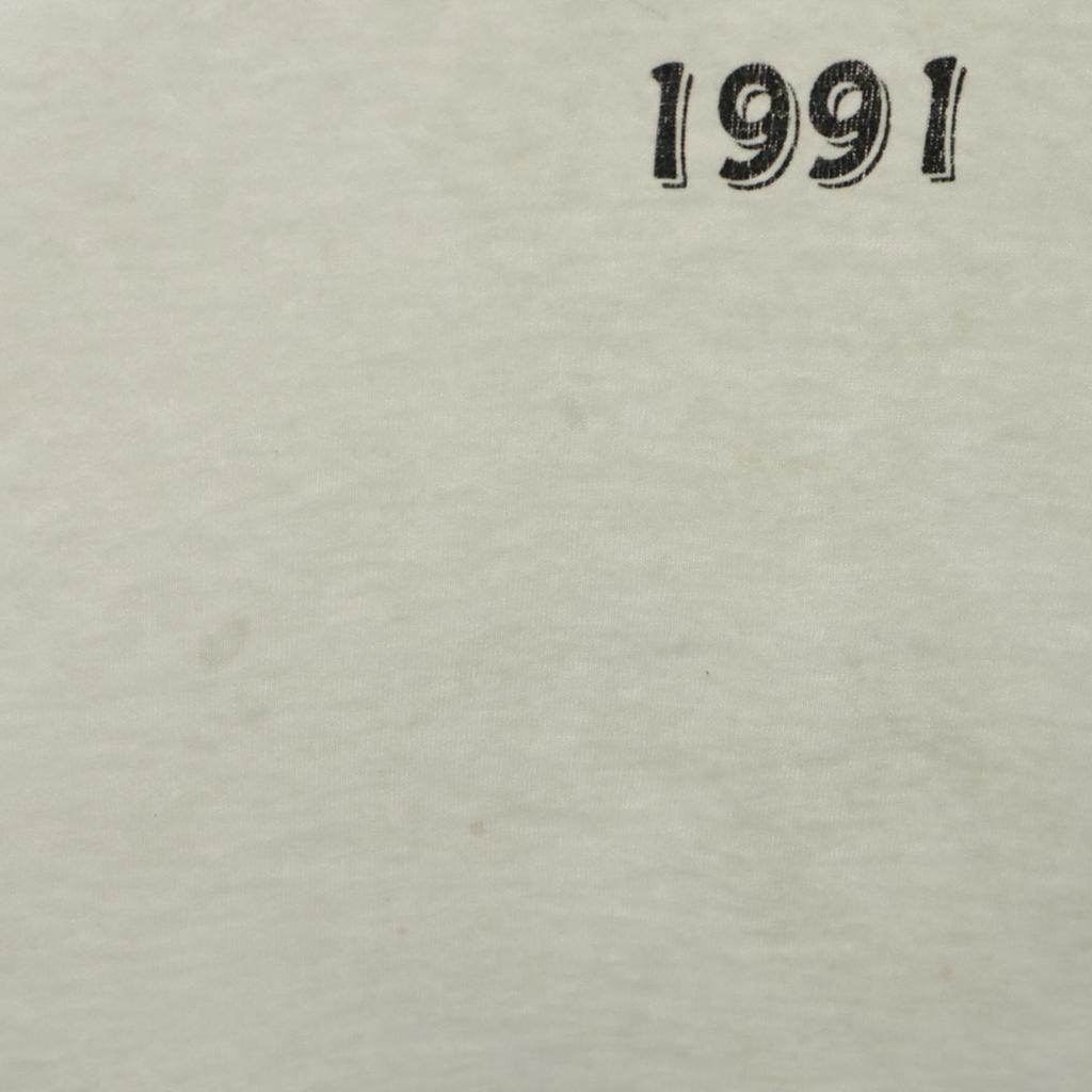 Hanes 90s Made in USA Old Mouse Print Short sleeve T-shirt Single stitch Men's Used