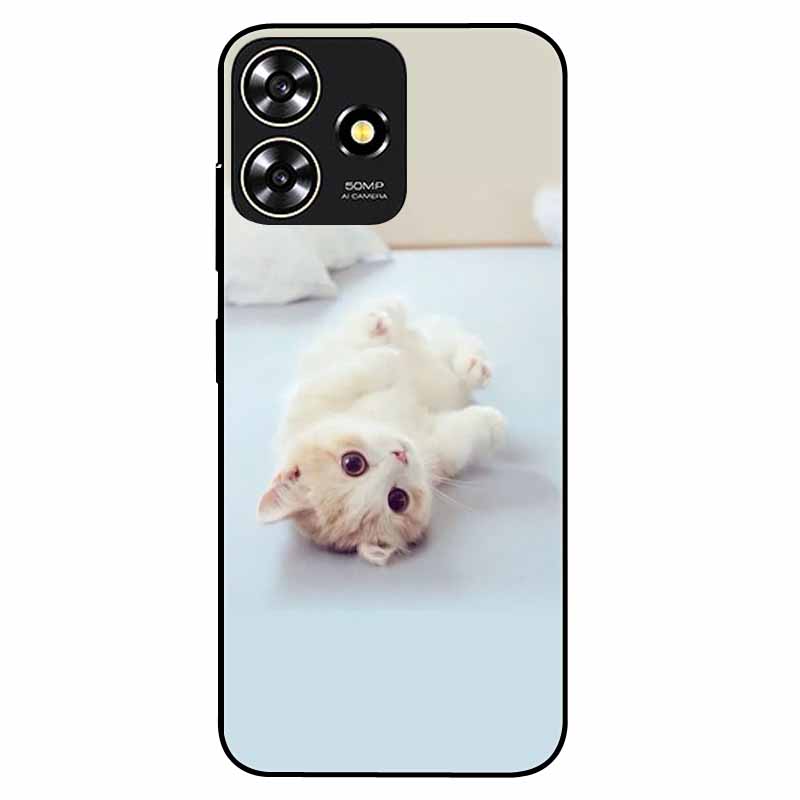 For ZTE Blade V50 Smart Case Phone Cover Shockproof TPU Soft Silicone Fundas for ZTE Axon 50 Lite 8050 V50Smart Luxury Coque