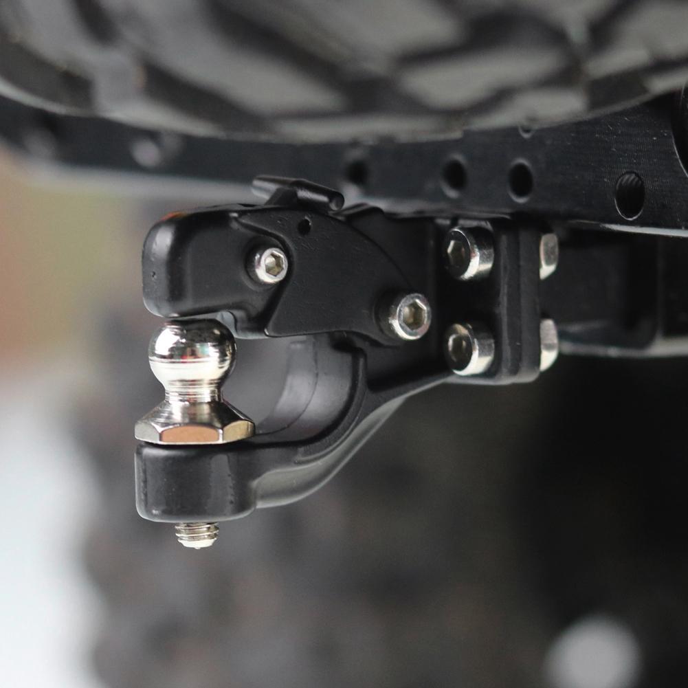 Simulation Metal Accessory Trailer Hook for SCX10   Traxxas TRX 4 RC Crawler Car