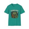 Unisex Softstyle T-Shirt Silent Bite Funny Christmas Monster Cookie Holiday Tee