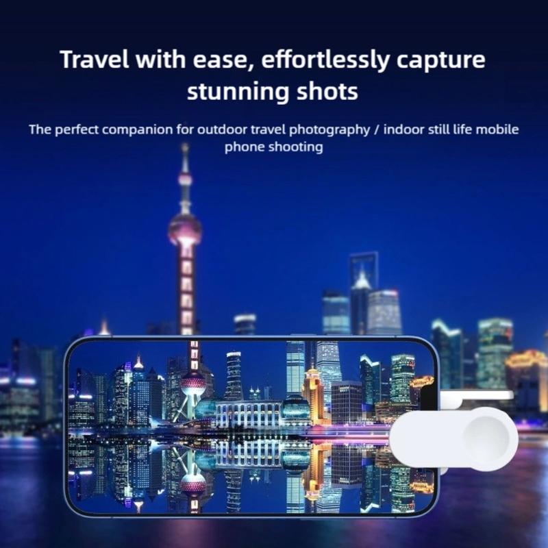 Adjustable Smartphone Photography Reflectors Tool Multiple Angle Design Portable ABS Material For Stable Shoots