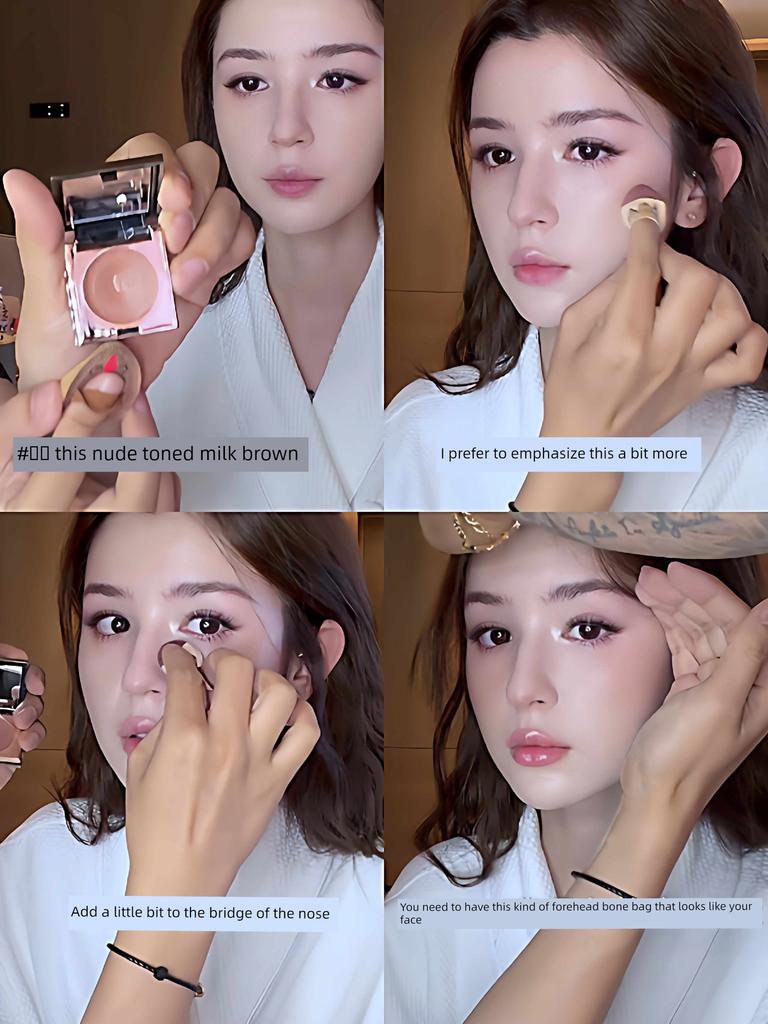 Pure Blush for Daily Light Makeup, Fang Lei's Same Style Blush Cream, Multi-Use Cream, Official Genuine Blush, 2026 New Hot-Selling Model