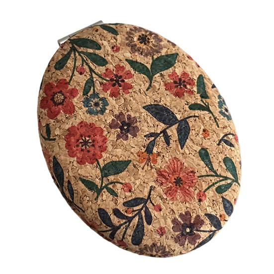 

Vintage Floral Makeup Mirror Portable Travel Double-sided Vanity Mirror Women Girls High Clarity Pocket Handheld Cosmetic Mirror C