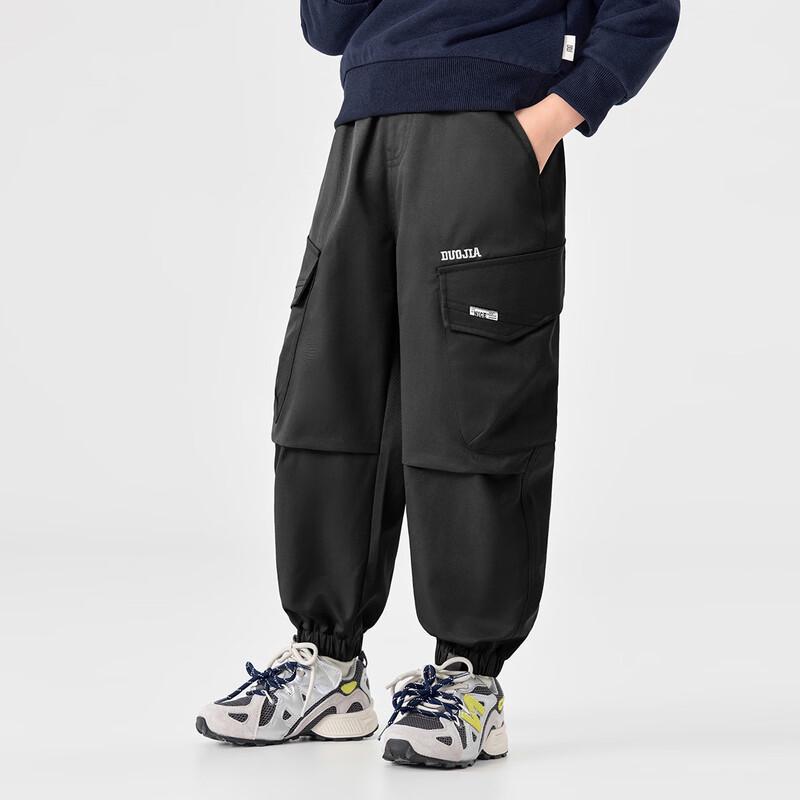 Boys' Loose Fit Soft Shell Outdoor Cargo Pants