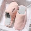 Cotton Slippers Winter Indoor Home New Non-slip Home Warm Plush Couple Slippers