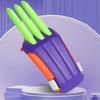3D Cartoon Wolverine Dewclaws Model Decompression Fidget Toys for Teens Adults