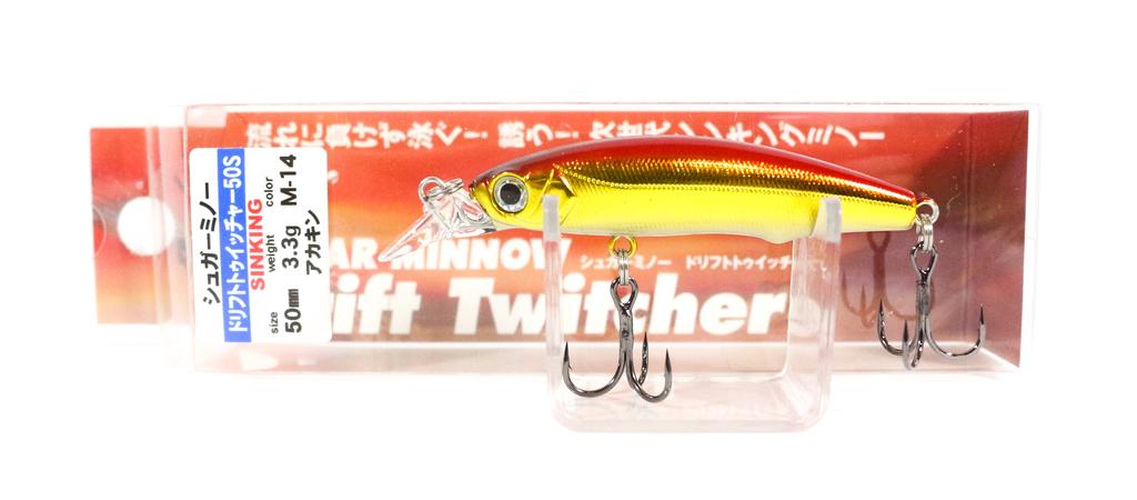 Bassday Sugar Minnow Drift Twitcher 50S Sinking Lure M-14 (7046)