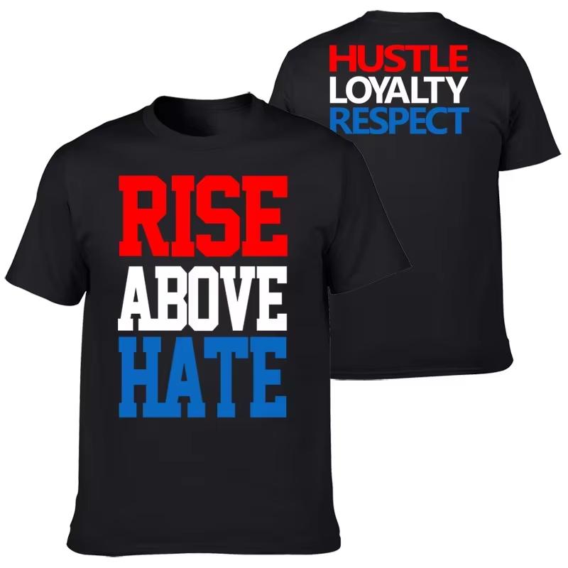 2025 John Cena Short-sleeved T-shirt Men's Pure Cotton Never Give Up Print Youth Casual Short-sleeved Summer Top Unisex Fashoin