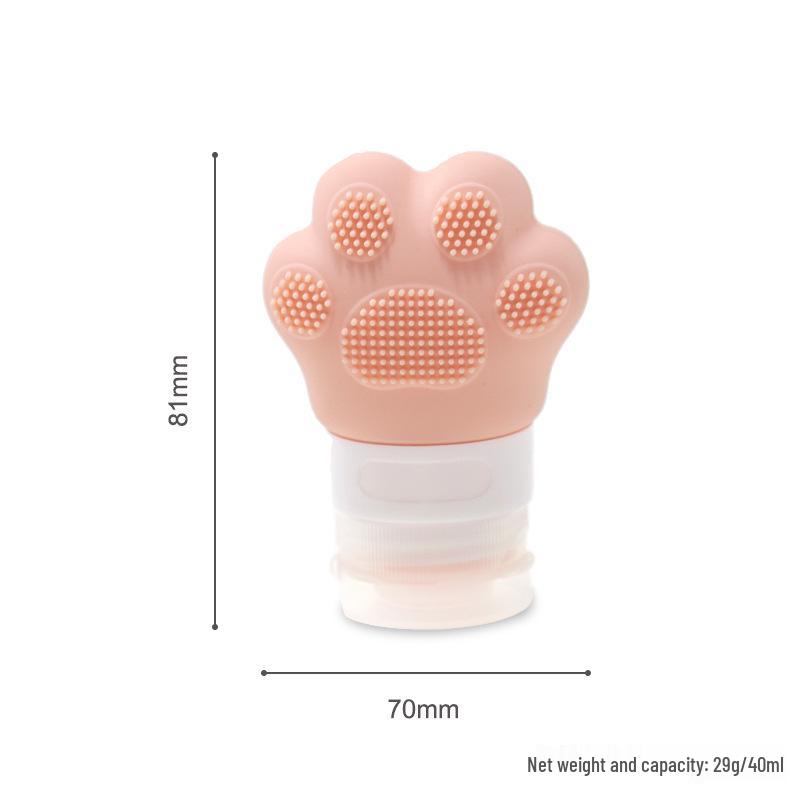 Neue grenzüberschreitende Silikon-Reiseflaschen zum Nachfüllen für Duschgel und Shampoo