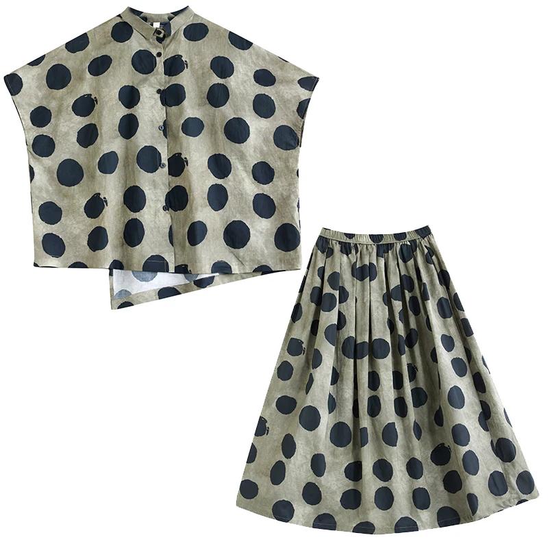 

XITAO Print Летний новый комплект из двух предметов с принтом HQQ2375 One Size хаки