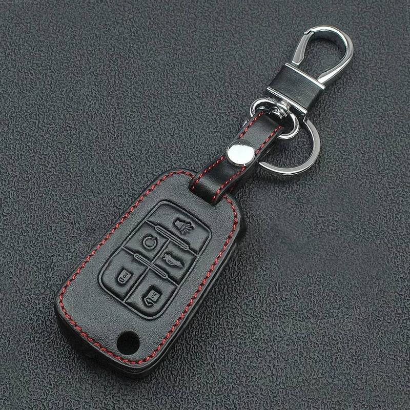 5 Buttons Car PU Leather Remote Key Fob Case Cover Fit for Holden VF