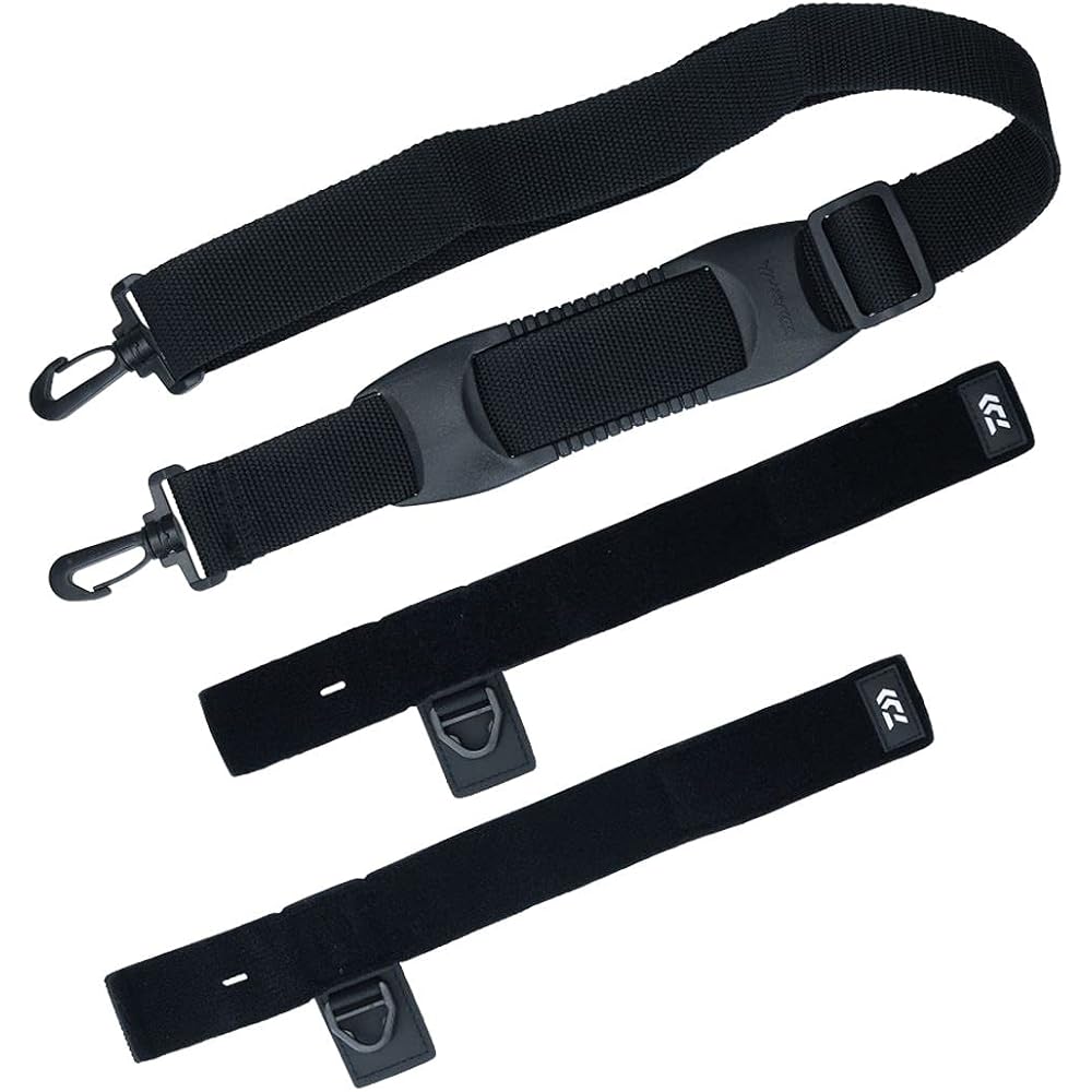 Daiwa Neo Shoulder Belt Black Adjustable Durable Fishing Accessory