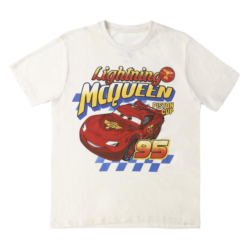 Fun Lightning Mcqueen and Sally T Shirt for Couples Mcqueen Sally Tshirts Doublesided Print Tee for Unisex Women Tops