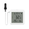 WiFi Temperature Humidity Sensor with External Probe APP Monitoring Smart Home Hygrometer Plants Aquarium Winery Digital Humidity Gauge Meter