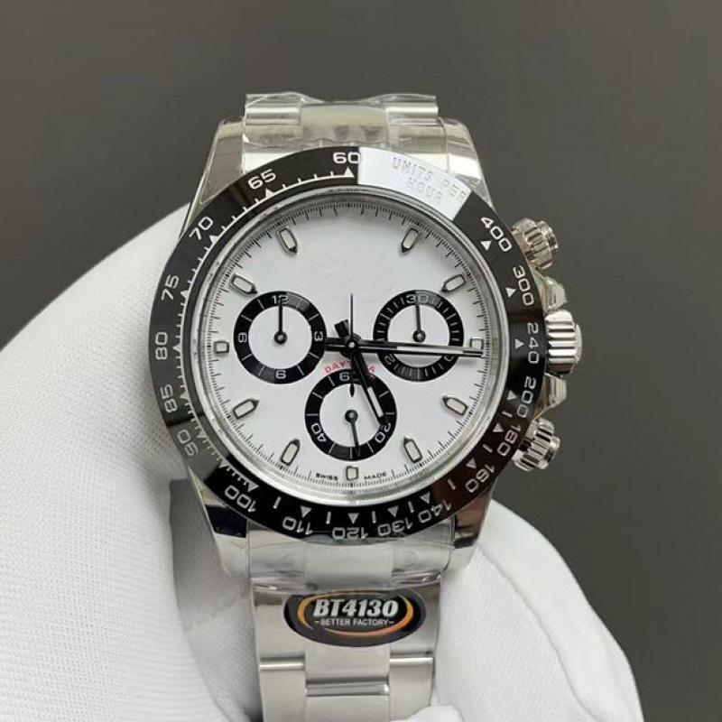 Lau Family Daytona Herren Automatik-Chronograph - 904L Edelstahl Klassische Uhr