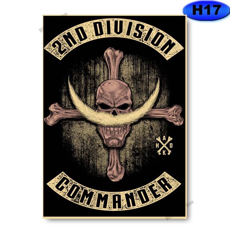 Vintage klasické anime plakáty postav Kraft Paper Slayer/Haikyuu Plakát Anime Dekor Pokoj Bar Kavárna Nástěnná malba