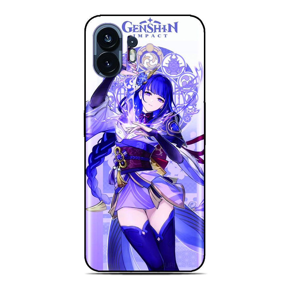 Genshin-Impact Phone Case For Blackview Wave 9C 8C 6C Shark 9 Color 8 A100 A96 A95 A90 A85 A80 A70 A55 A53 A52 A200 Pro Cover