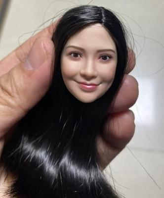 [TOYBARJAPAN] 16 Scale Action Figure Lolita Junior Beautiful Girl High School Girl Asian Beauty Female Head (Body and Clothes Not Included)