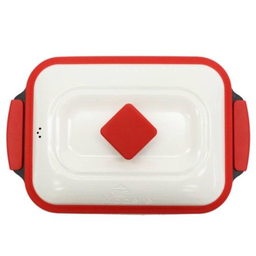 seathestars Microwave Fish Griller with Recipes, Microwave-Compatible Cooker for Frying, Boiling, Baking, Simmering, Steaming, and Cooking. Versatile