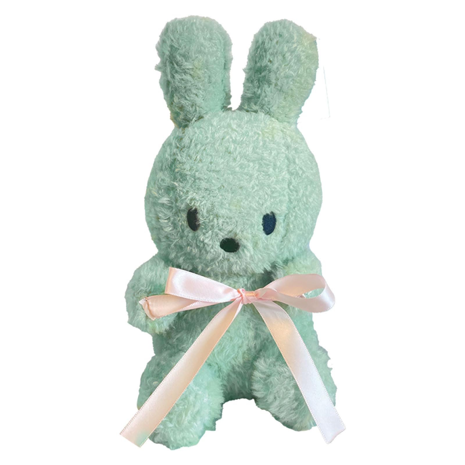 

Q-FLA Fluffy Rabbit Plush Ornament, Green, Perfect for Gifts and Celebrations, 804090