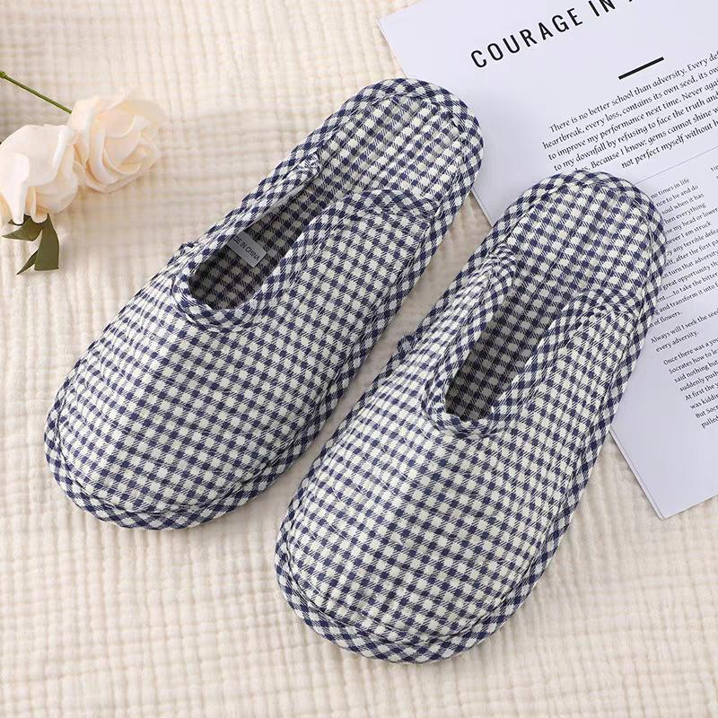 Fashion Women Slippers Lightweight Home Shoes Antislip Soft Indoor Fabric Slippers Can Machine Wash Mix Order