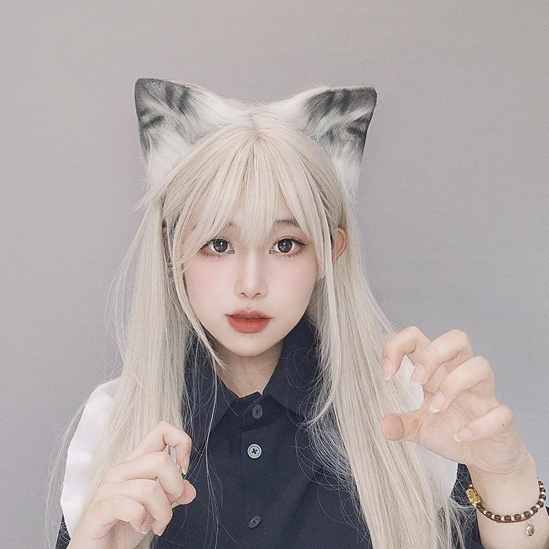 Comic Ear Plush Cat Ear Headgear Handmade Hair Accessories Dress Up Props Cosplay Simulation Cat Ear Headband