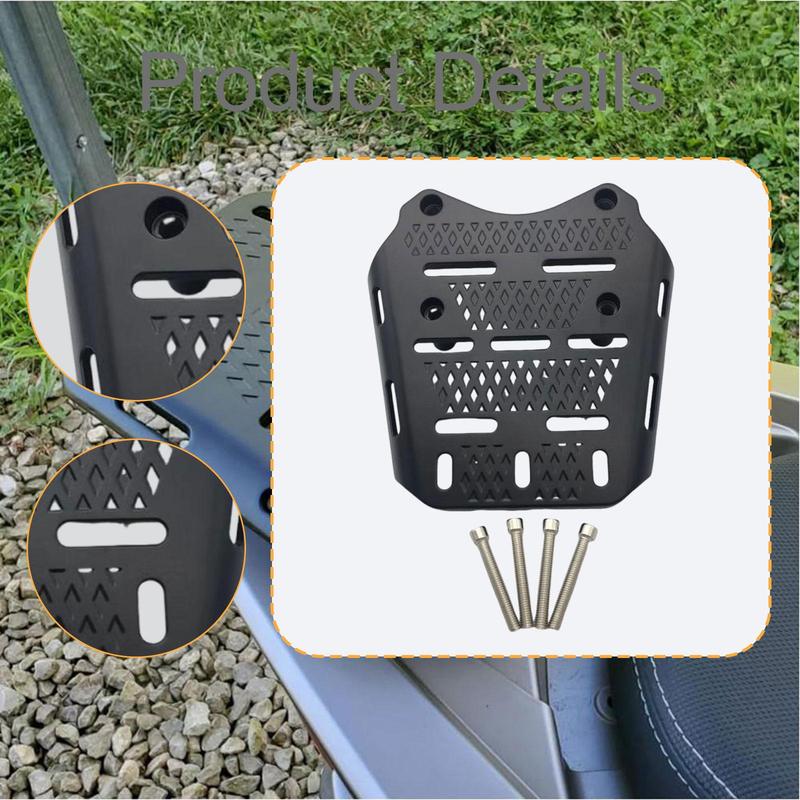 Motorcycle Rear Luggage Rack Luggage Bracket Easy to tall Sturdy Heavy Duty Tail Rack Rear Rack for Car Attachments