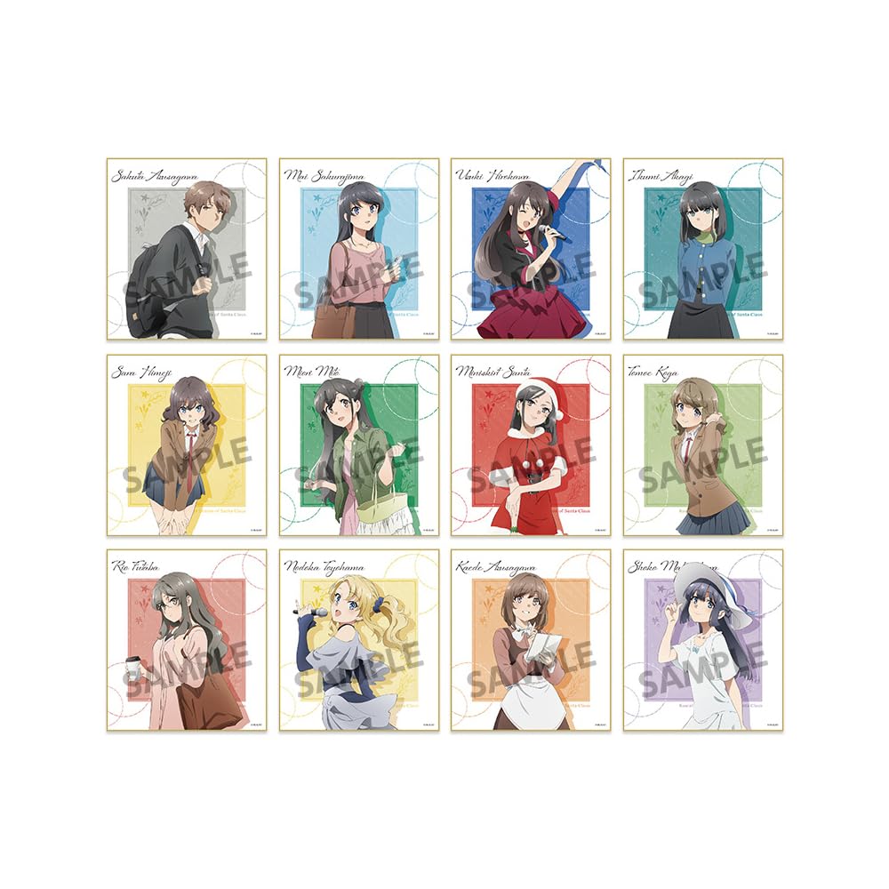 Раскал не мечтает о Санта-Клаусе Мини-шикиси для коллекционирования (12 штук в 1 коробке)