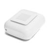 Portable Mini Waist Neck Fan Rechargeable 3 Gears Adjustable Outdoor Air Cooling FanWhite