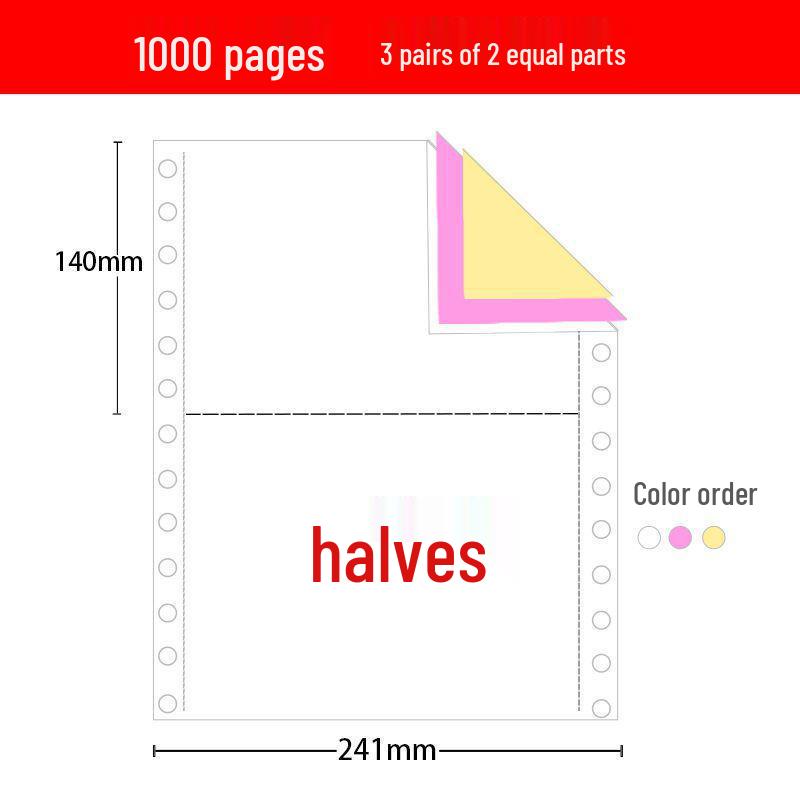 Multi-part Computer Print Paper: One, Two, Three, Four, Five-Part; Includes Delivery Note and Receipt Forms