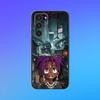 Rapper Lil Uzi V-Vert Phone Case For Samsung A73,A72,A71,A70,A53,A52,A51 Black Soft Case