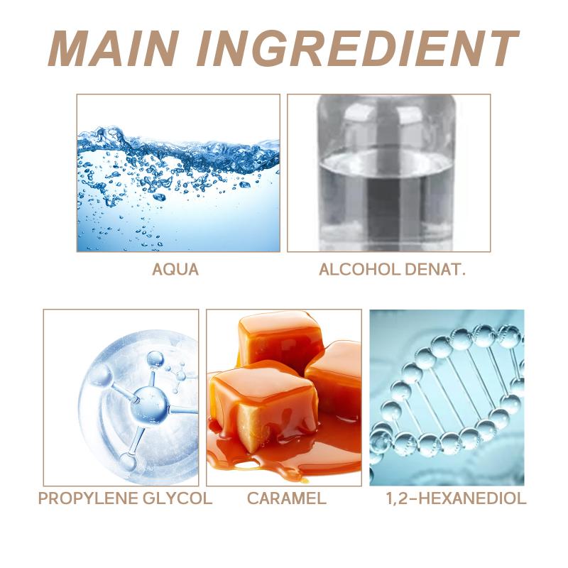 Roxelis Fragrant Caramel Perfume, Lasting Fragrance, Elegant, Natural, Small, Fresh, Mild, Non Pungent