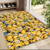 Minions Crowd Carpet Rug Soft Washable Anti Slip Home Living Room Sofa Mats Personalized Christmas Rug
