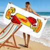 Epic MUFC Journey Print Beach Towel, Large Soft Quick Dry Towel for Beach Camping Swimming