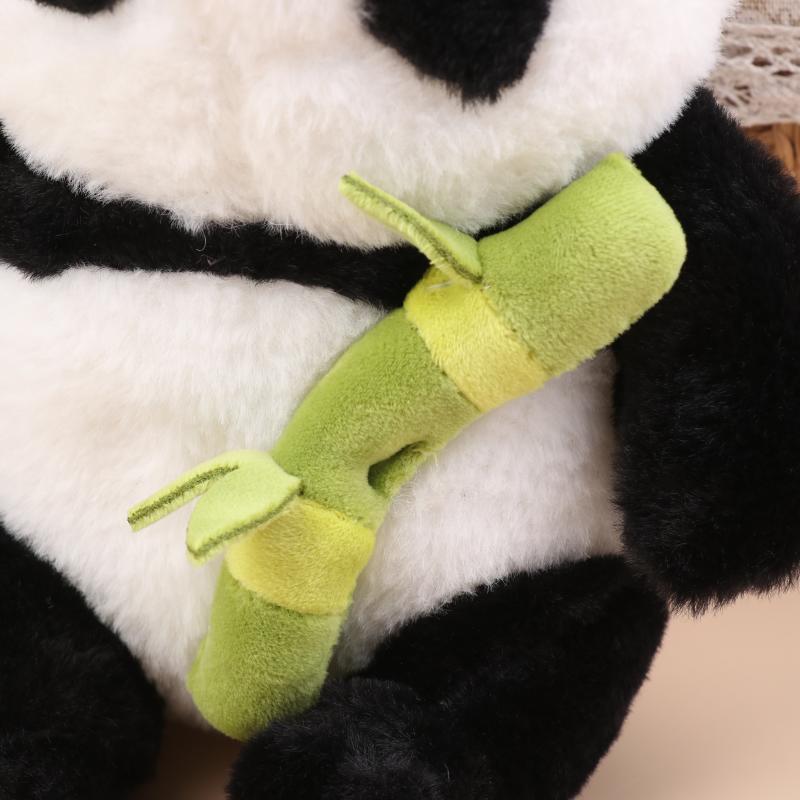 1 Set Cute Stuffed Animal Bear Doll Reversible Design Kawaii Bamboo Tube Panda Kit Plush Toy Children'S Valentine'S Day Gifts
