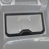 Car Water Cup Holder Frame Trim Cover Fit For Toyota 4Runner 2025+ Carbon Fiber