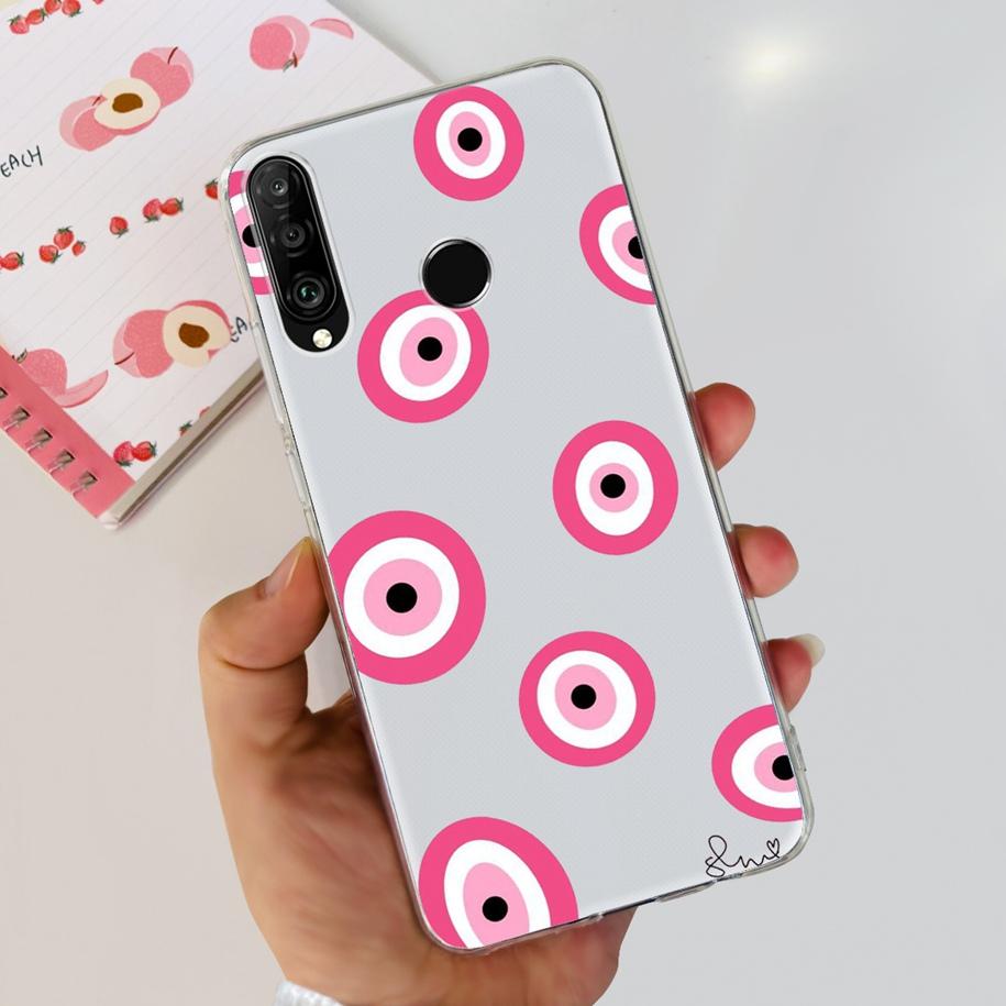 For Huawei P30 Lite Case 2020 Fashion Flower Bumper Soft Silicone Clear Cover For Huawei P30 Lite Pro Fundas P 30 P30Lite Hoesje