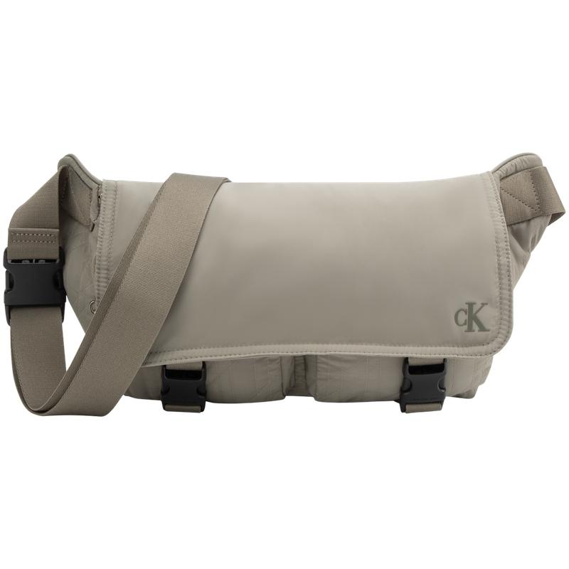 

Новые тканевые сумки кроссбоди CALVIN KLEIN Мужские Дымчато-зеленый HH4112-PP5 41.7*3.0*20.1CM