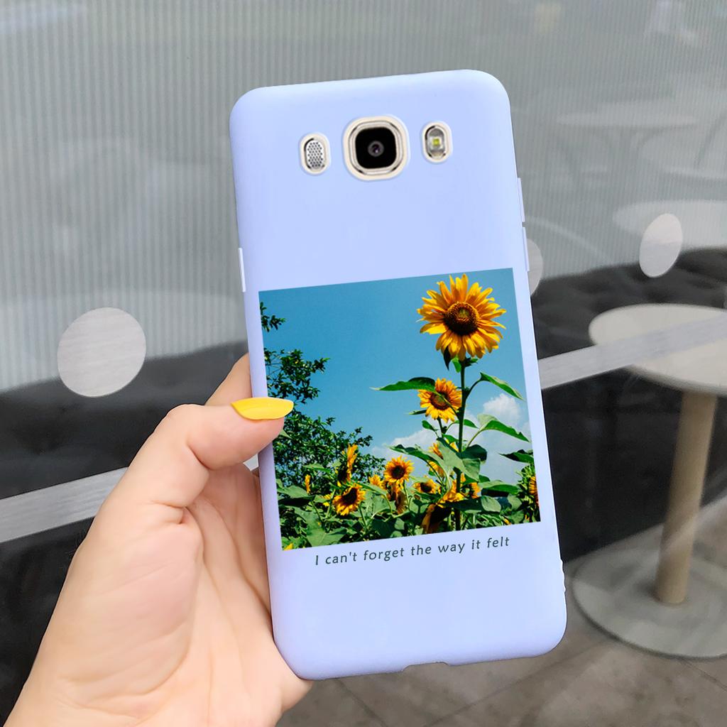 Lovely Phone Case For Samsung Galaxy J7 2016 Case Silicone Candy Cover Bumper For Samsung J7 2016 J710 J710H SM-J710F Soft Cases